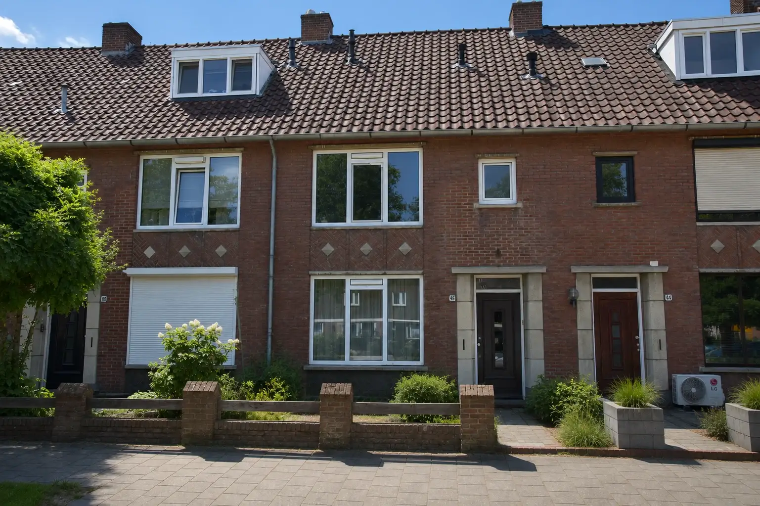 Gevel van het verkochte pand Botenlaan 46 in Eindhoven.