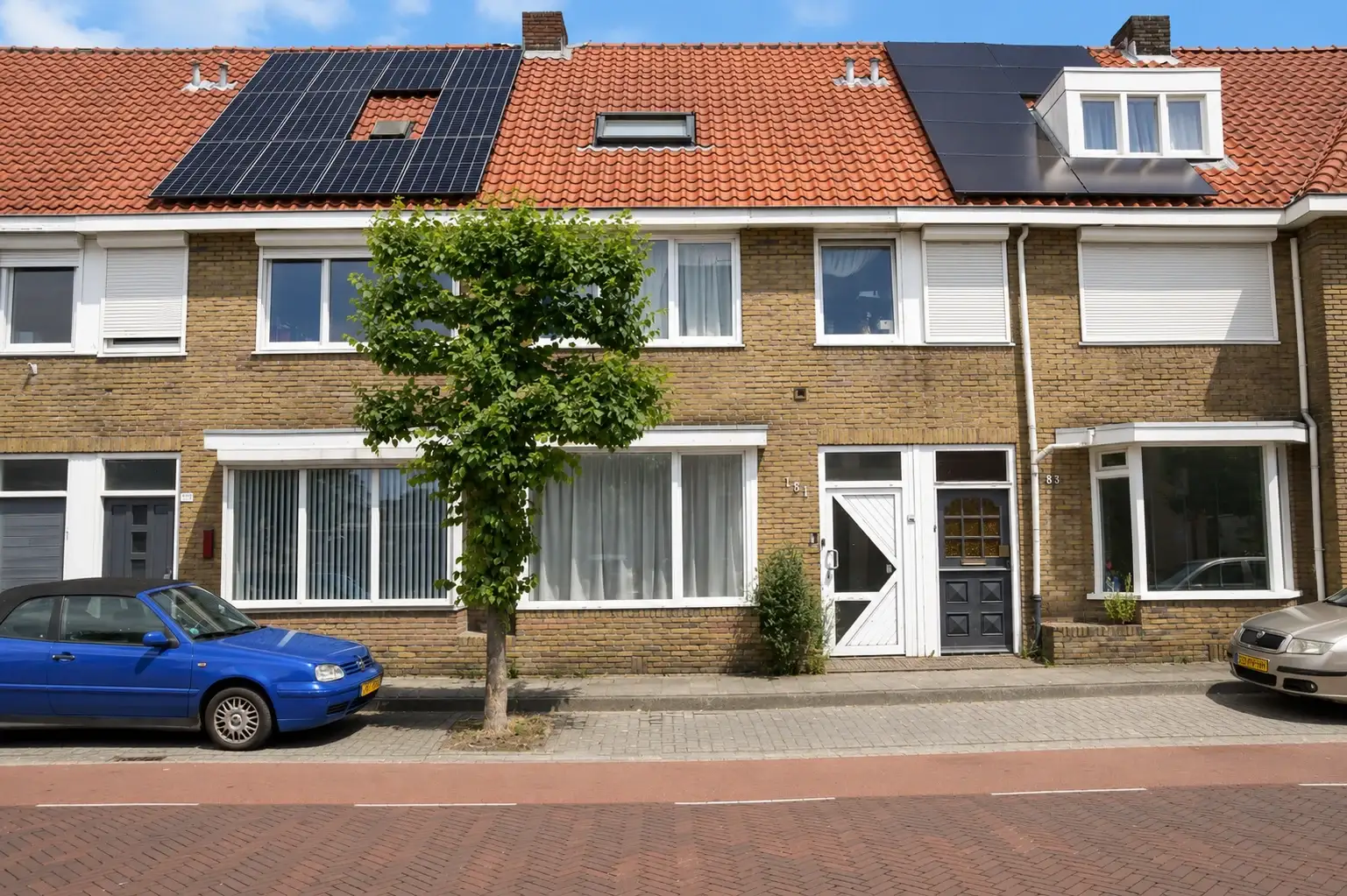 Gevel van het verkochte pand Heezerweg 181 in Eindhoven.