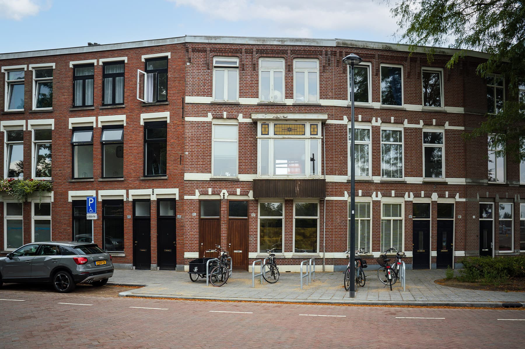 Stadsvilla aan het Wilhelminapark in Breda.