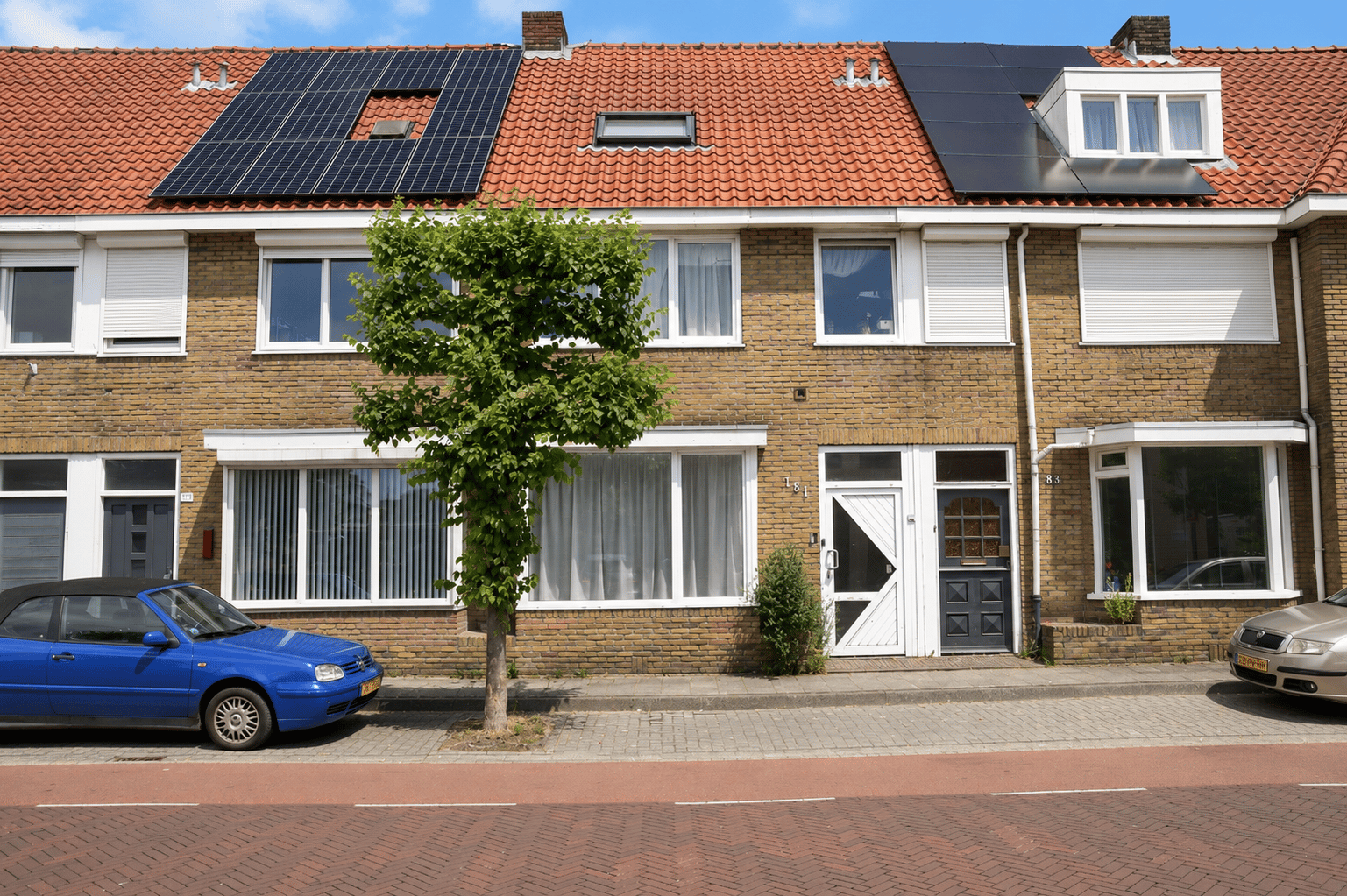 Gevel van het verkochte pand Heezerweg 181 in Eindhoven.